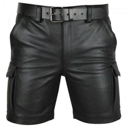 -A Ngoại Thương 2023  Hot Sale Phong Cách Mới Quần Short Màu Trơn Của Nam Giới Câu Lạc Bộ Mặc Quần Short Quần Short Da Giản Dị Bán Buôn