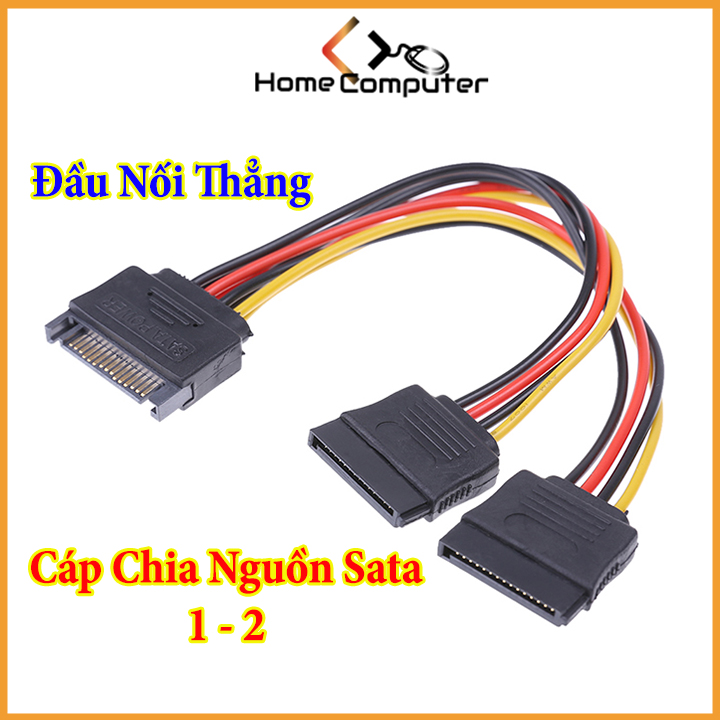 Cáp Chia Nguồn SATA 1 ra 2 - Dây Nguồn HDD Sata 1 Ra 2
