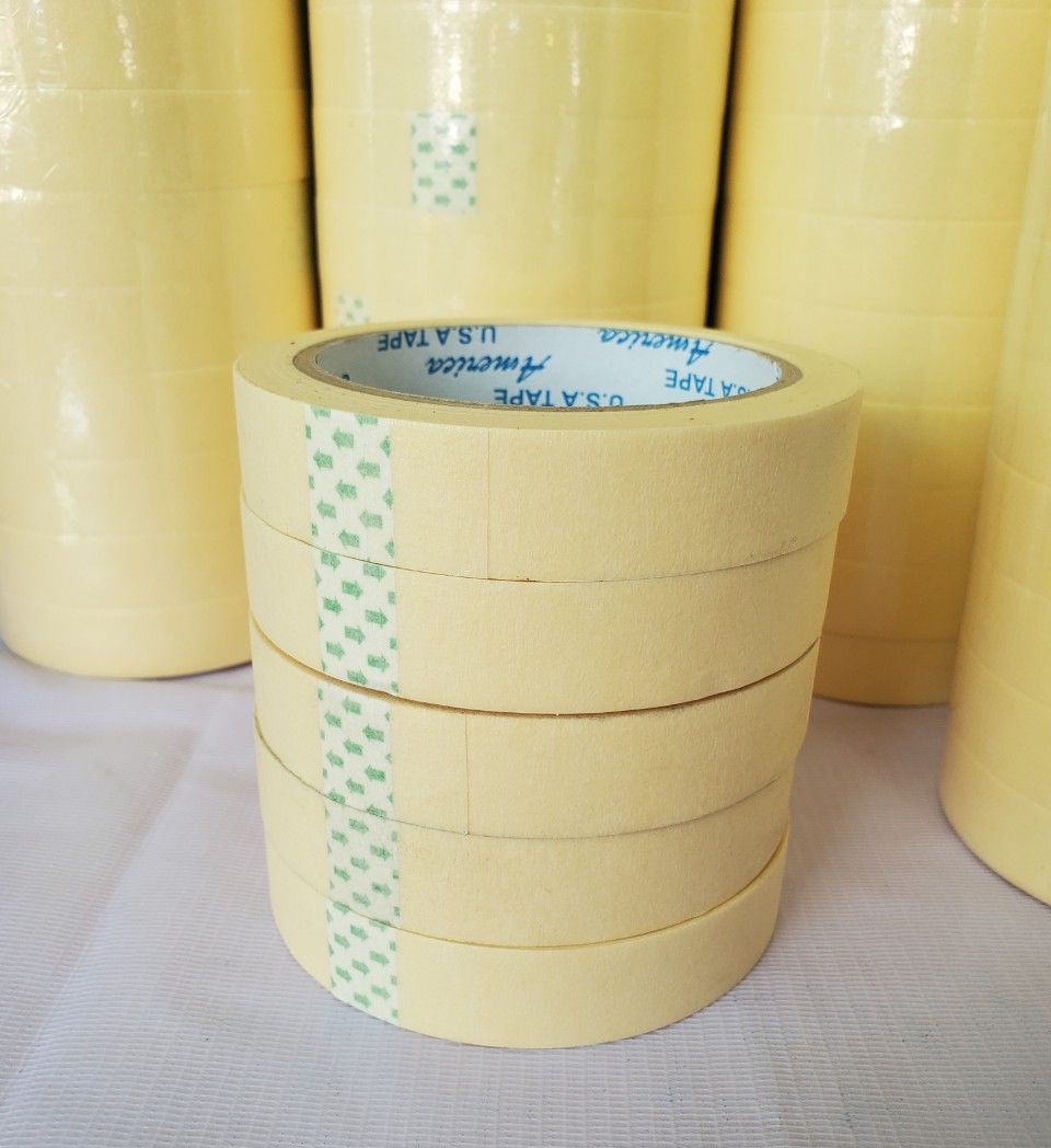 Băng dính giấy, băng keo giấy bản 2cm - dài 25 mét