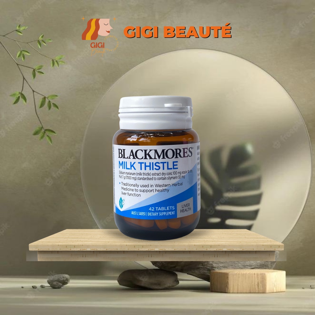 Viên Uống Hỗ Trợ Gan Milk Thistle Blackmores Của Úc, 42 viên