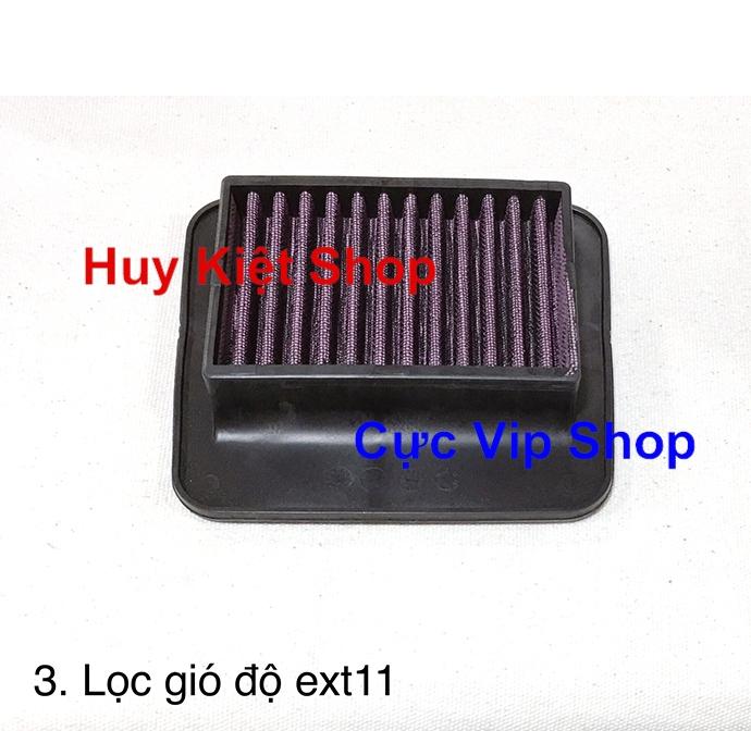Lọc gió độ exciter 135 cao cấp ms2311