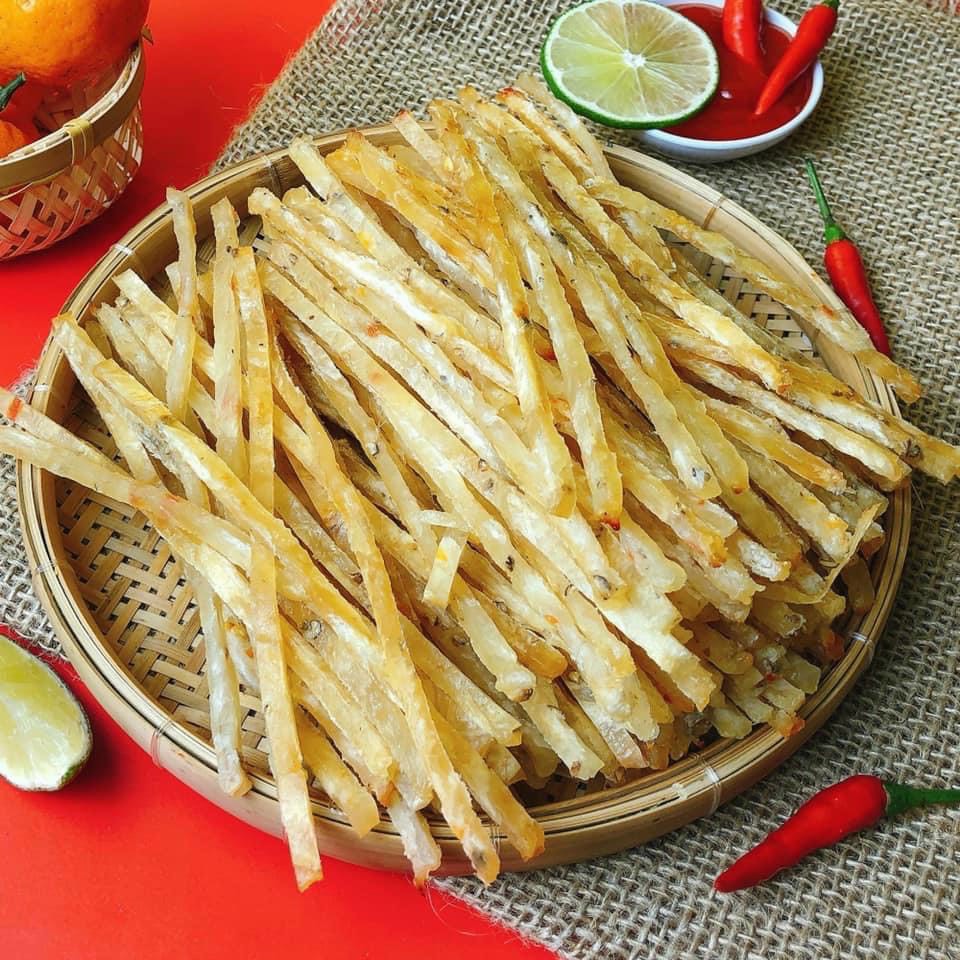 [FREESHIP MAX] Cá Bống Biển Nướng ( ăn liền ) túi zip 50 g là món ăn ngon ỏi là ngon của Shop. HSD 12 tháng kể từ ngày sản xuất.