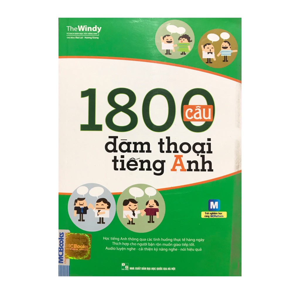 Sách-1800 câu đàm thoại tiếng anh