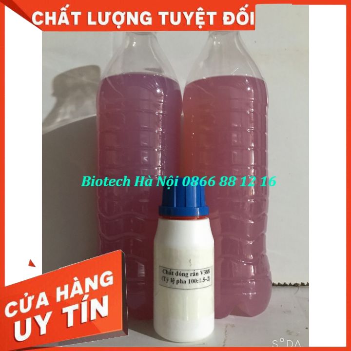 Nhựa composite màu hồng 2kg (Tặng kèm chất xúc tác) sản phẩm chuyên làm tàu thuyền chậu cảnh và chống thấm và nhiều ứng dụng khác