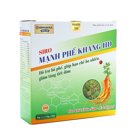 Combo 10 siro mạnh phế khang