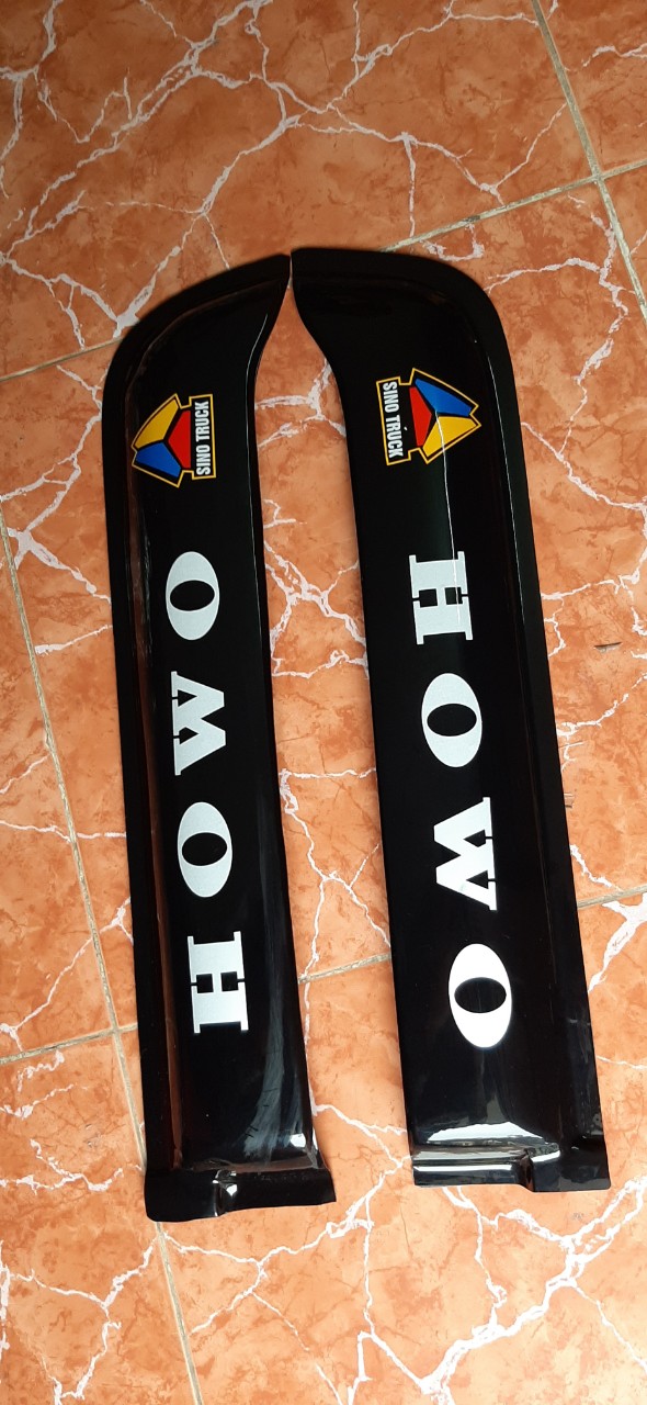 Vè che mưa xe tải howo 371 cao cấp, nhựa dẻo giá tốt