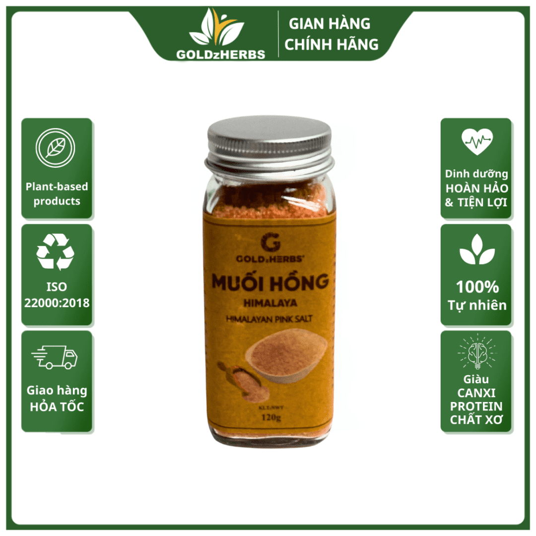 Muối hồng Hymalaya GoldzHerbs 500g