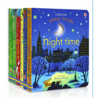 Series đồ chơi Peep-inside khoa học thú vị của Usborne dành cho các bé