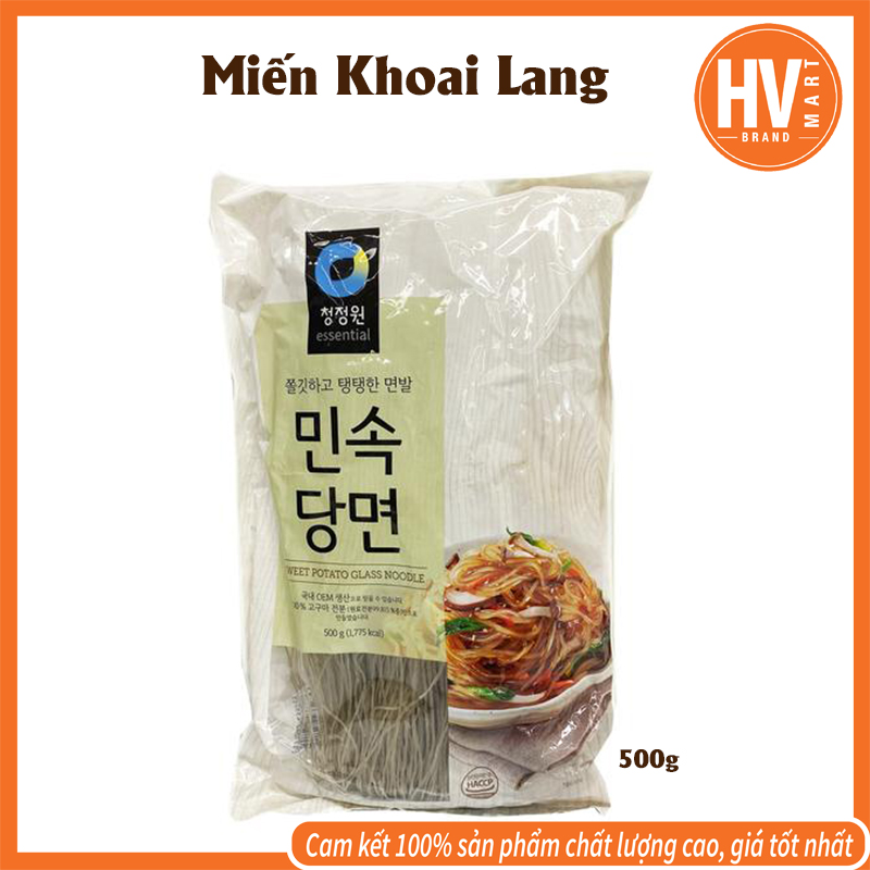 Miến Khoai Lang Chungjongwon 500g hàn quốc. 민속당면. Hvmart