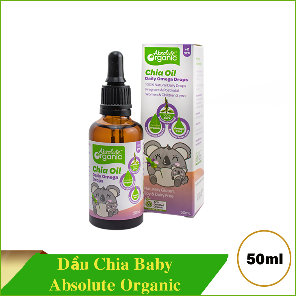Dầu chia baby Absolute Organic 50ml
