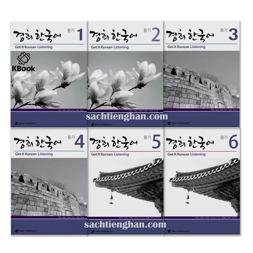 Combo kyung hee listening 1->6 - 경희 한국어 듣기 1->6
