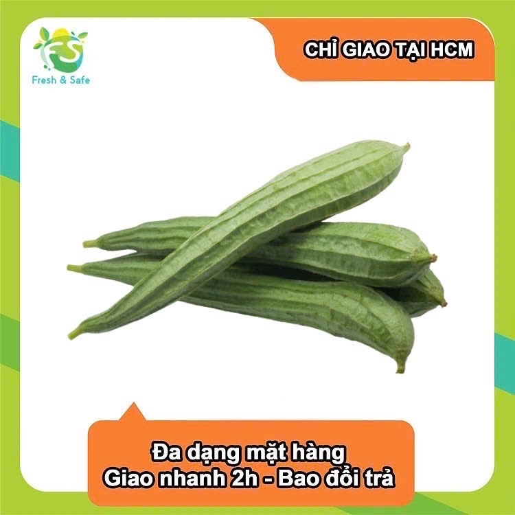 [Chỉ Giao HCM] Mướp khía - 350gr & 1kg (sỉ)