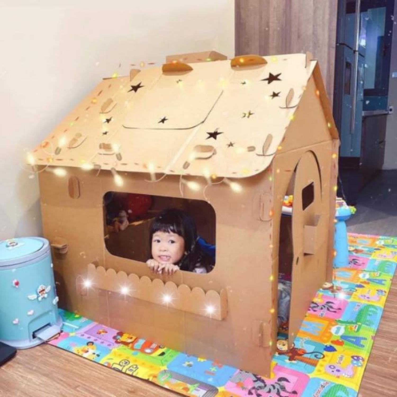 ,nhà bìa cho bé lắp ɡhép thông minh