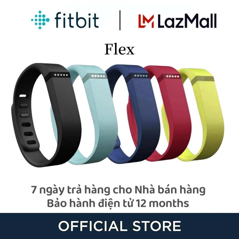 【48 giờ vận chuyển 100% Chính hãng Fitbit Flex Hoạt động không dây+Dây đeo cổ tay, Màu đen, Pedometer