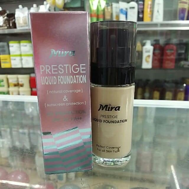 Kem nền mịn da chống nắng Mira Prestige Liquid Foundation 30ml