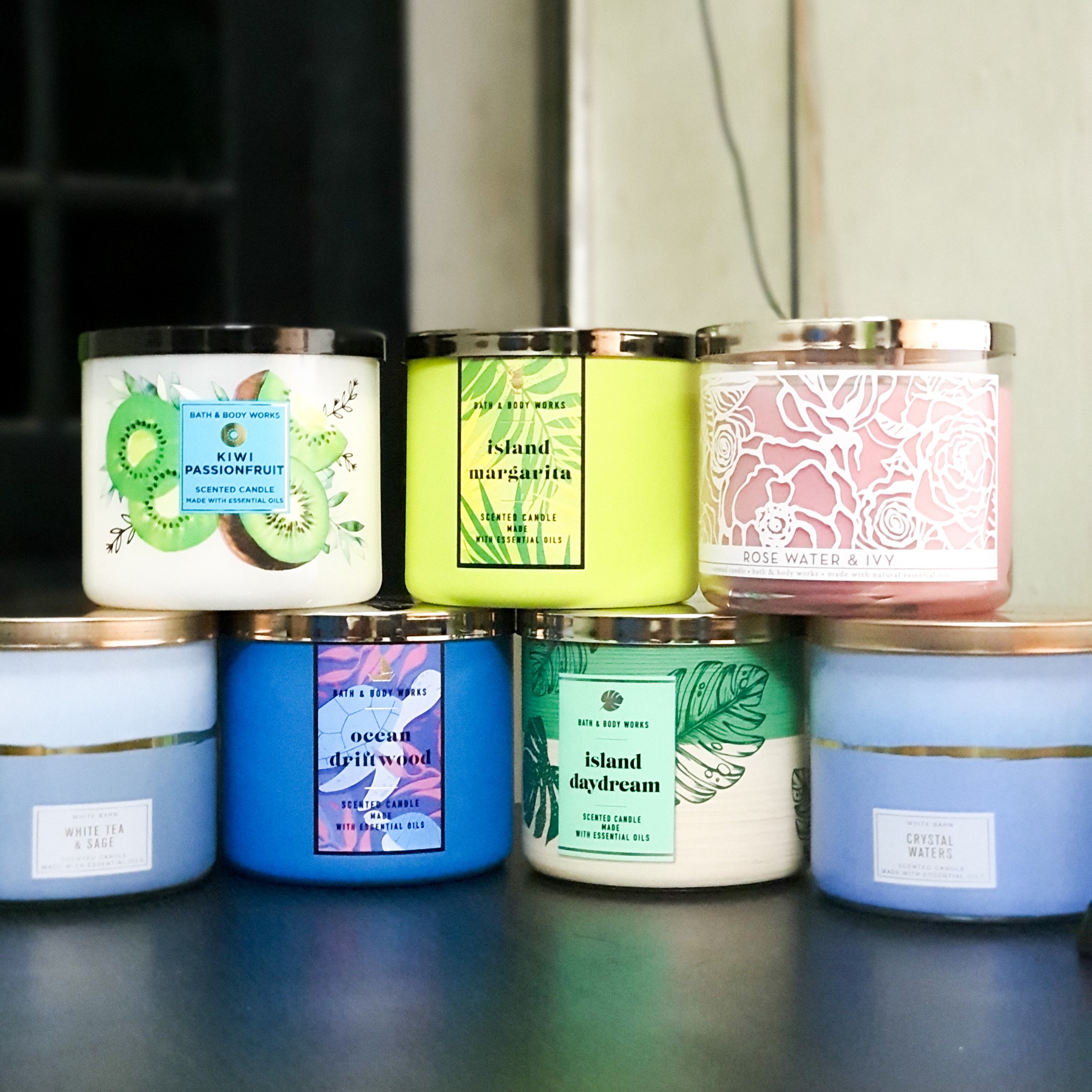 Nhiều mùi- Nến thơm 3 bấc Bath and body works 411g
