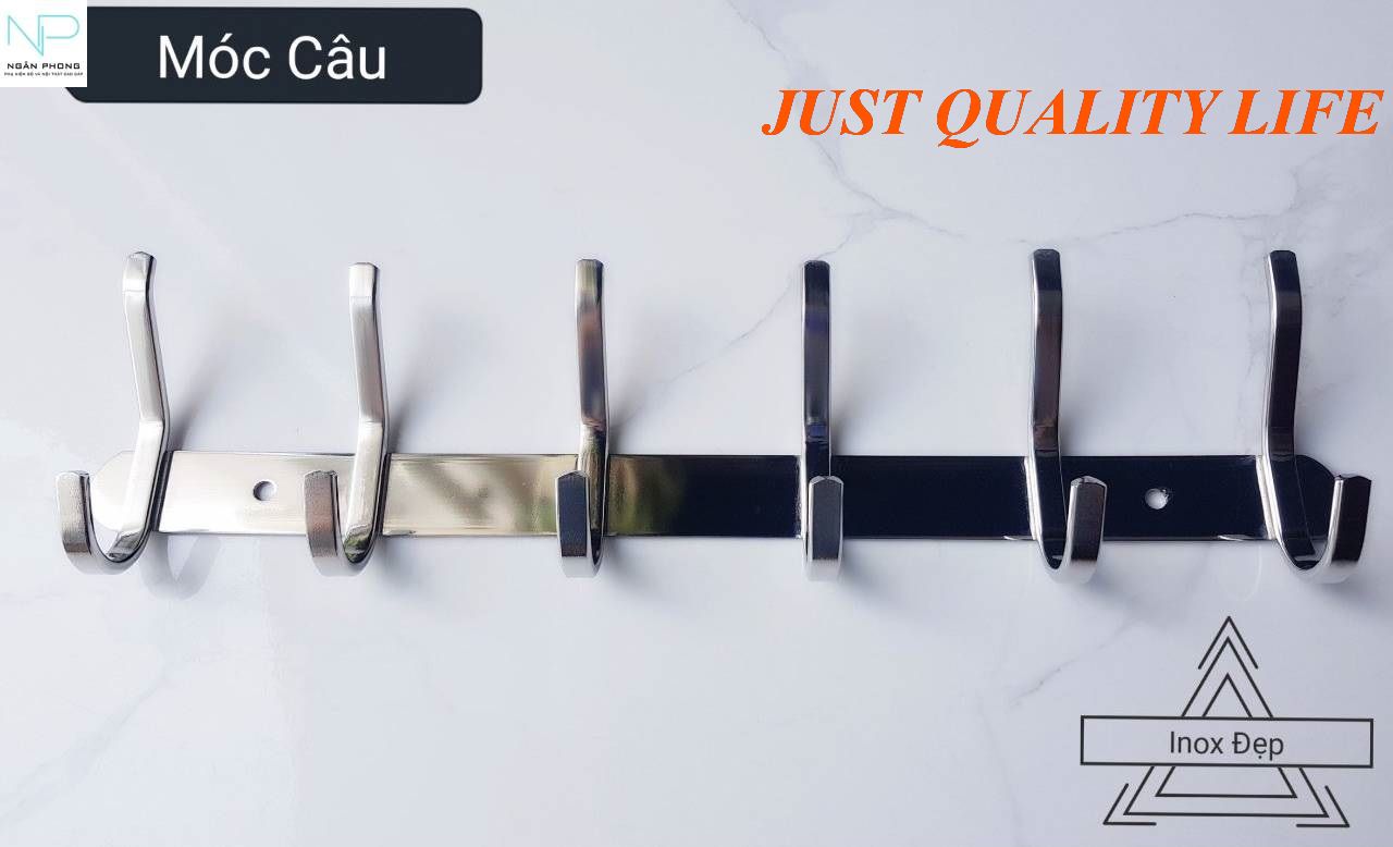 Móc treo quần áo inox 304