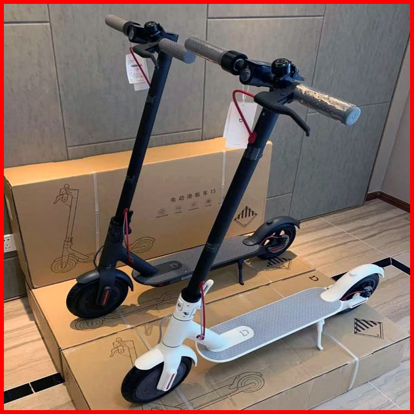 Xe scooter điện XIAOMI M365 Pro gấp gọn bánh lớn 8.5 inch sử dụng pin Lithium bền bỉ 20km/lần sạc tải trọng 150kg
