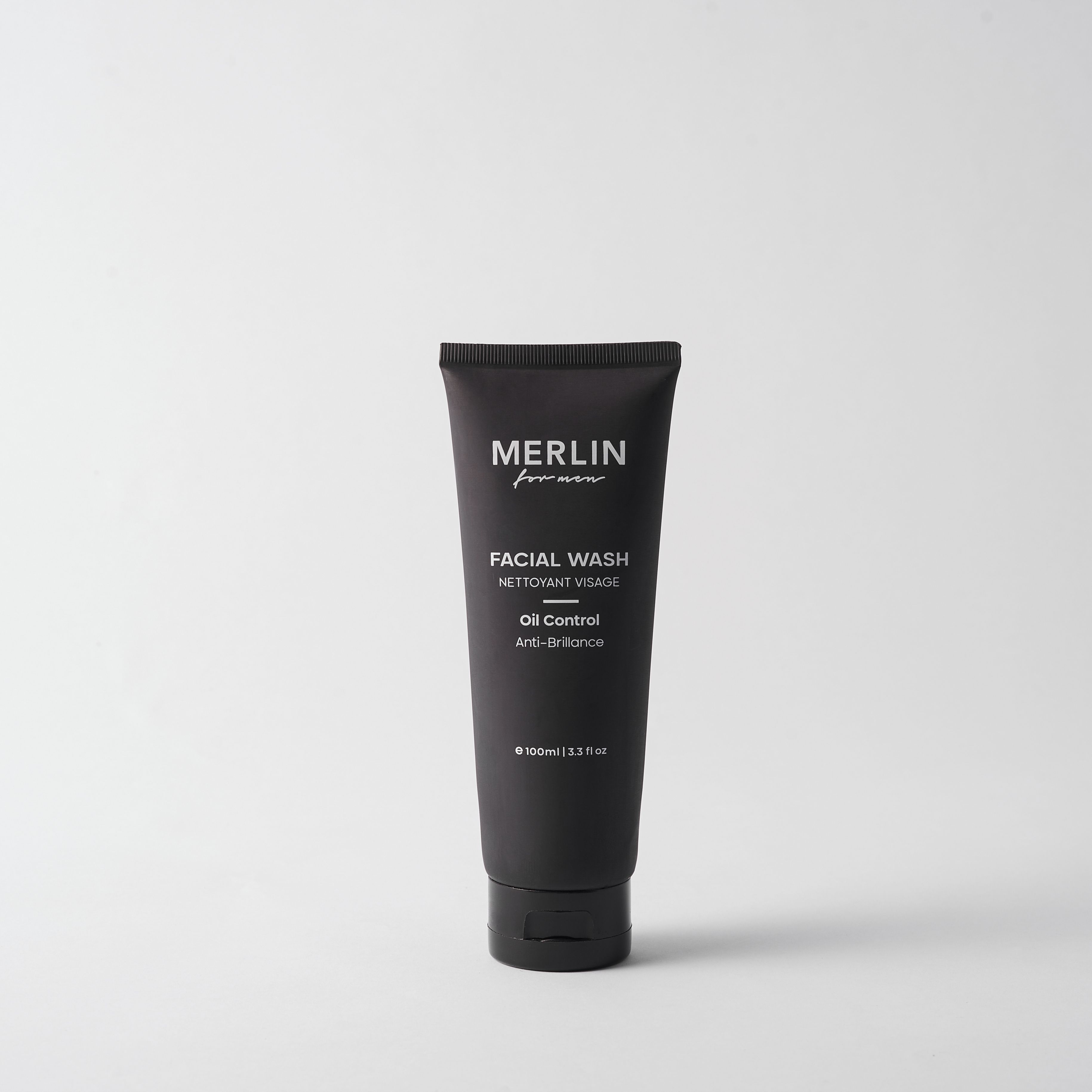Merlin facial wash - sữa rửa mặt nam cho da dầu 100ml