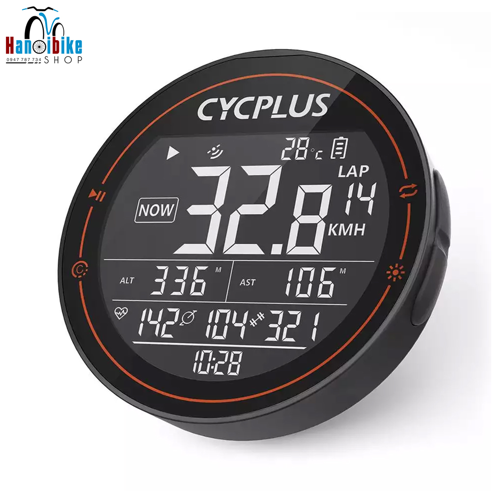 Đồng hồ contermet xe đạp cycplus m2 gps kết nối blutooth 4.0 ant+