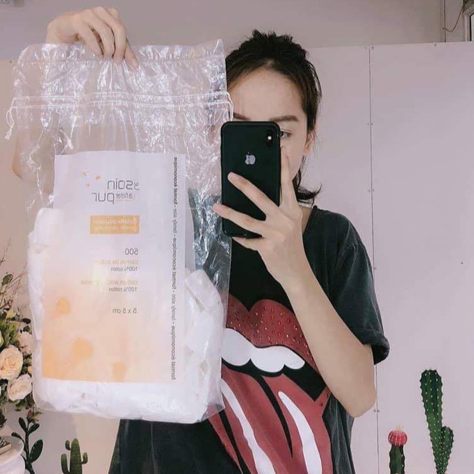 [Chuẩn Auth] Bông tẩy trang Tetra 600 miếng (chuẩn Pháp)