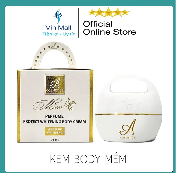 Kem Body Mềm Nước Hoa A Cosmetics Dưỡng Trắng Da Toàn Thân MP Phương Anh - Mẫu mới