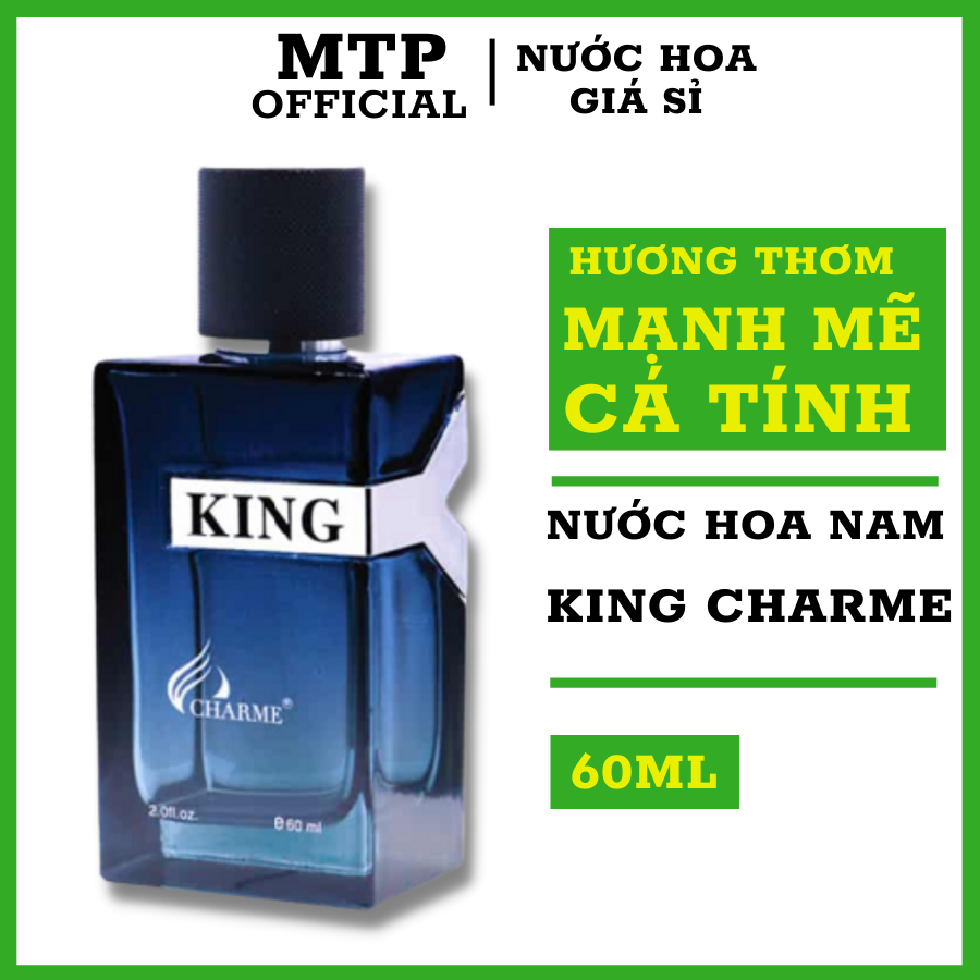 Nước Hoa Nam cao cấp King 60ml hương thơm nam tính