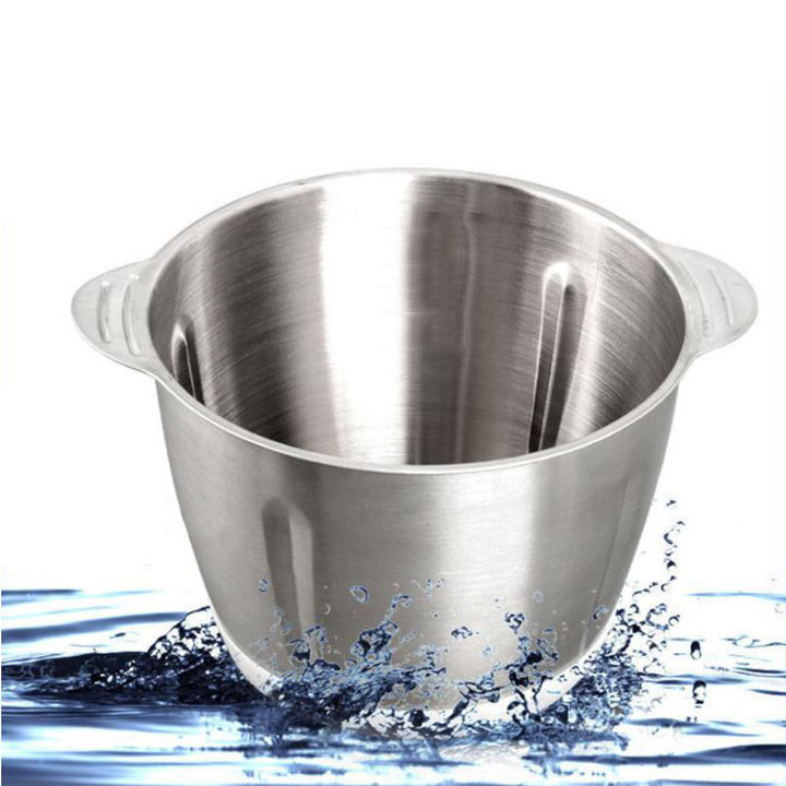 Cối của máy xay thịt chất liệu inox 304- cối inox thay thế