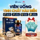 Viên Uống Tinh Chất Hàu Biển Feelex Oyster GP Tăng Cường Sinh Lý Nam Giới, Hộp 60 Viên - Hỗ Trợ Tăng Cường Sức Khỏe, Cải Thiện Chất Lượng Tinh T,Rùng