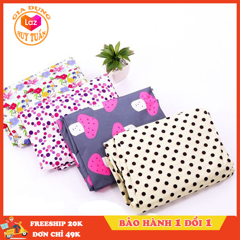 Ga chống thấm chất liệu cotton poly 1m6 x 2m giao họa tiết ngẫu nhiên, trơn nhiều màu, ga chống thấm bảo vệ đệm hiệu quả - Gia dụng Huy Tuấn