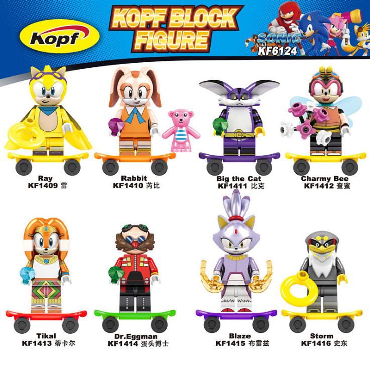Đồ chơi lắp ráp mô hình Minifigures nhân vật Sonic kf6124