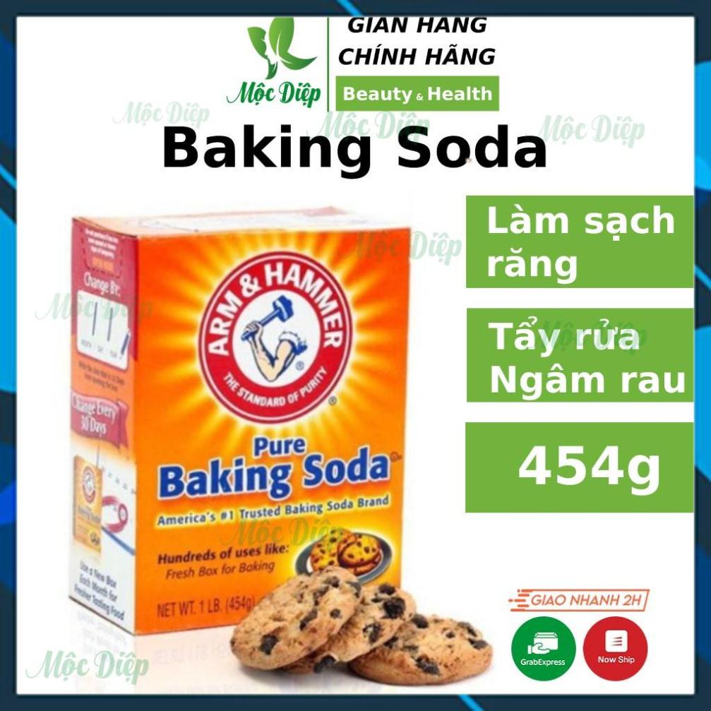 Baking Soda trắng răng - Backing soda Làm sạch răng miệng