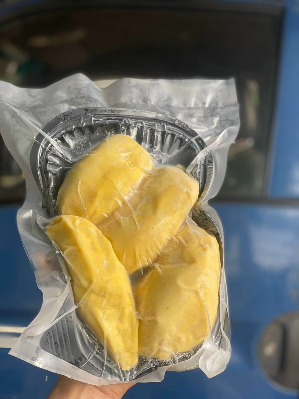 Sầu riêng ri6 đông lạnh múi ăn -1kg- Trái Cây Cười