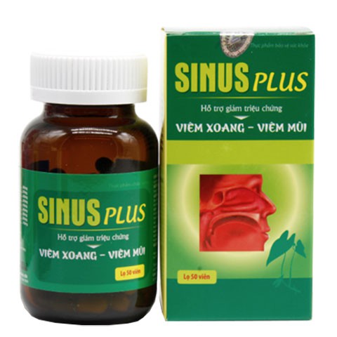 Sinus Plus - Hỗ trợ làm thông mũi và thông xoang