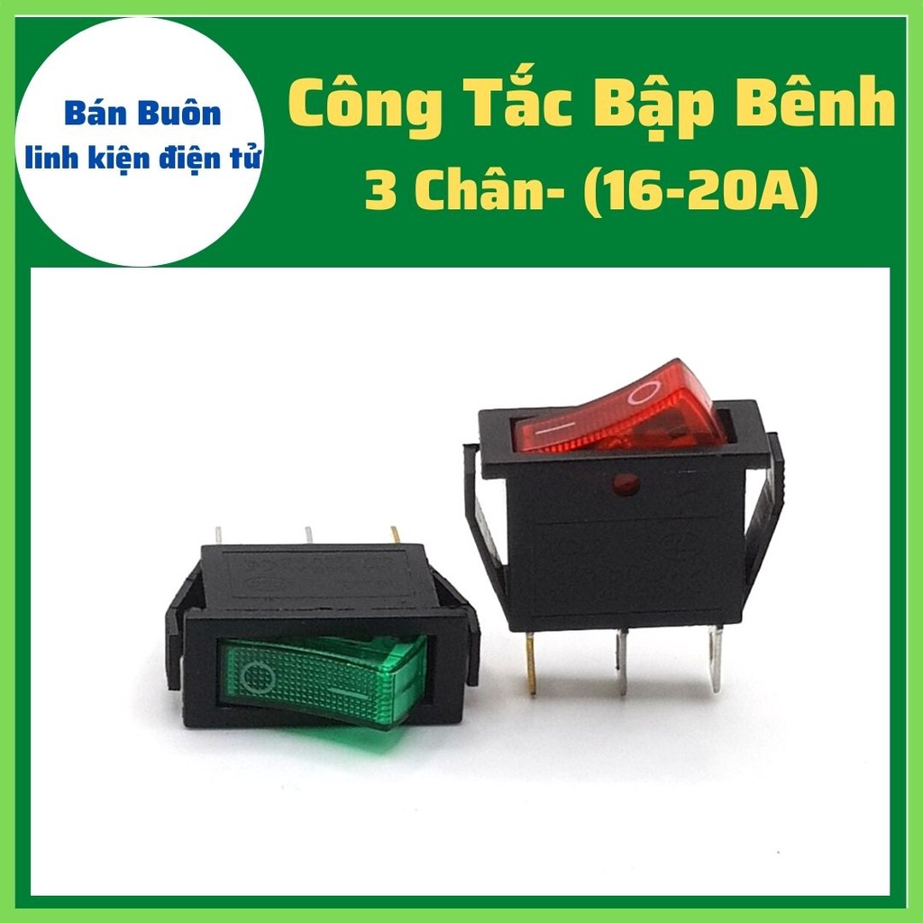 Công tắc bập bênh 3 chân,công tắc bập bênh 16a 250v, kcd3, công tắc on/off