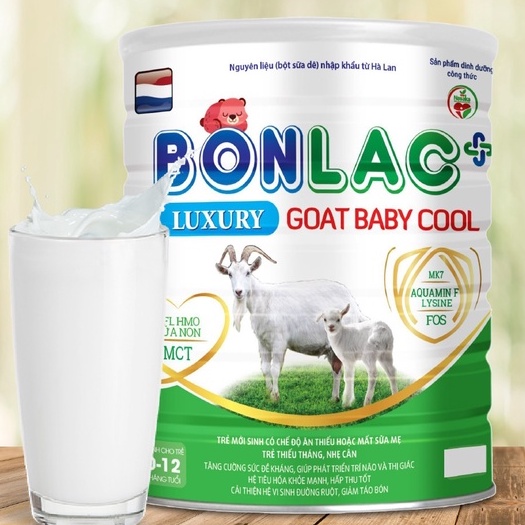 Sữa Dê Bonlac Goat Baby Cool 900G