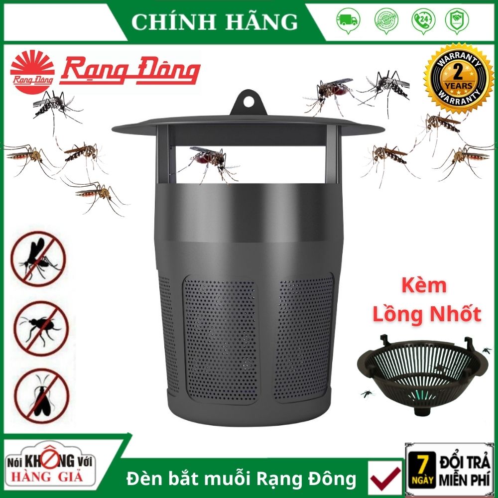 (Hàng Chính Hãng Rạng Đông - Bảo hành 2 năm) Đèn Bắt Muỗi Thông Minh Rạng Đông DBM01- 5W , Diệt Muỗi Hiệu Quả, An Toàn - Đèn bắt muỗi xiaomi , Đèn bắt muỗi con dơi , Máy bắt muỗi thông minh nhật bản