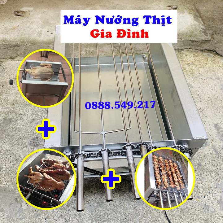 Máy nướng thịt mini - máy nướng thịt gia đình cao cấp