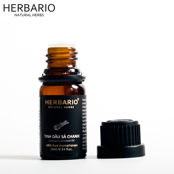 [HCM]Tinh dầu sả chanh herbario 10ml tinh dầu thiên nhiên tinh dầu nguyên chất tinh dầu đốt tinh dầu xả chanh tinh dầu xong phòng xong xe tinh dầu đuổi muỗi côn trùng