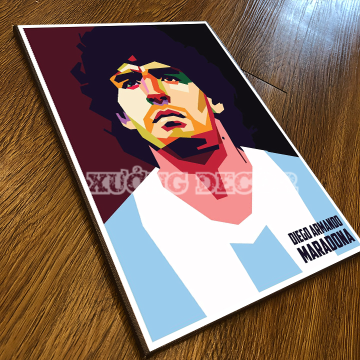 Tranh treo tường Maradona