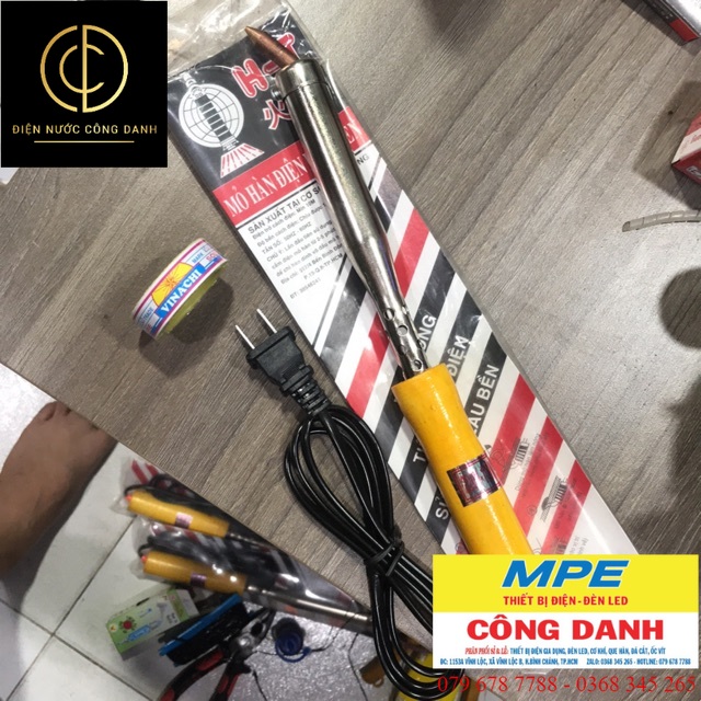 Mỏ hàn cán gỗ 100w hoả Tiễn