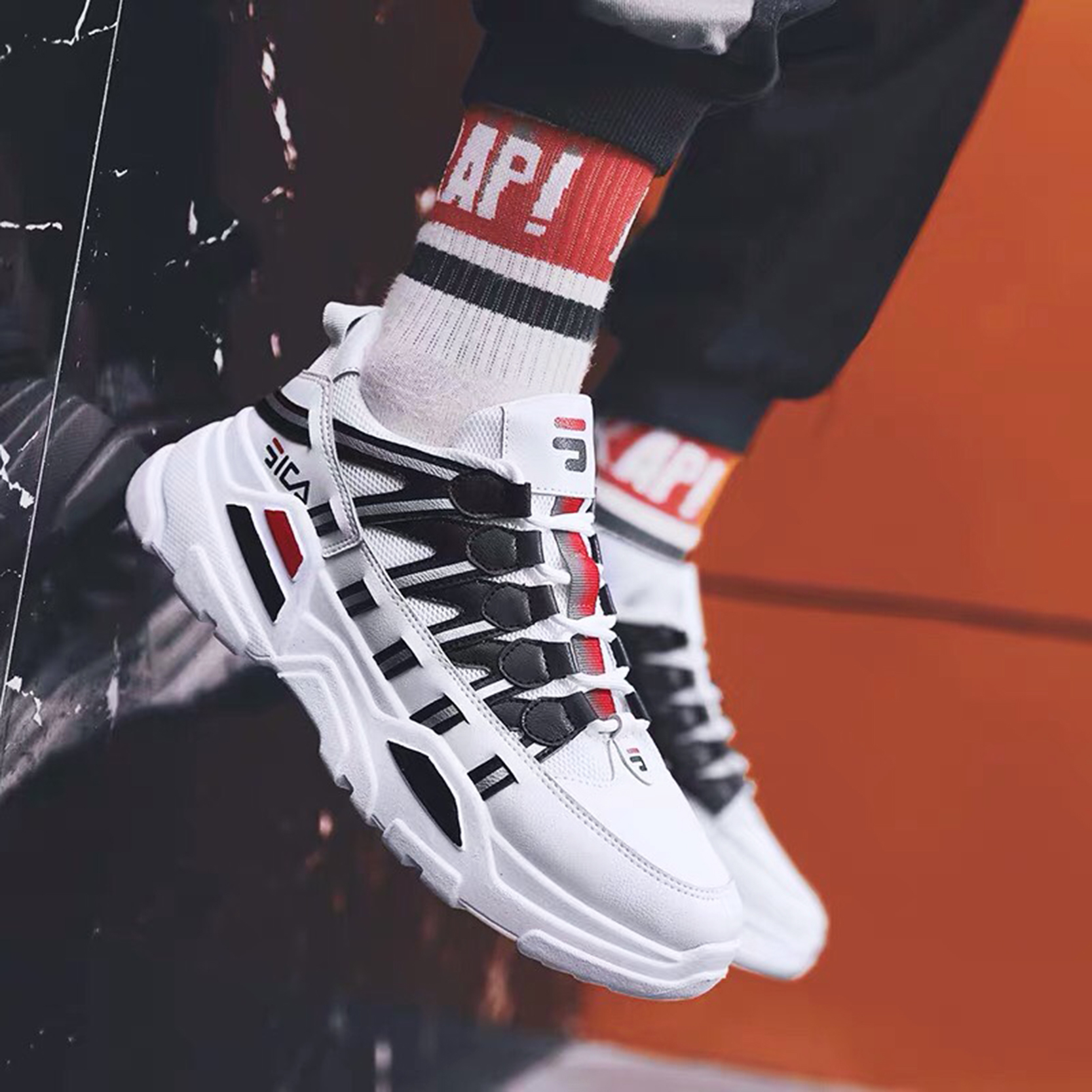 Giày nam sneaker thể thao chất giầy FILA