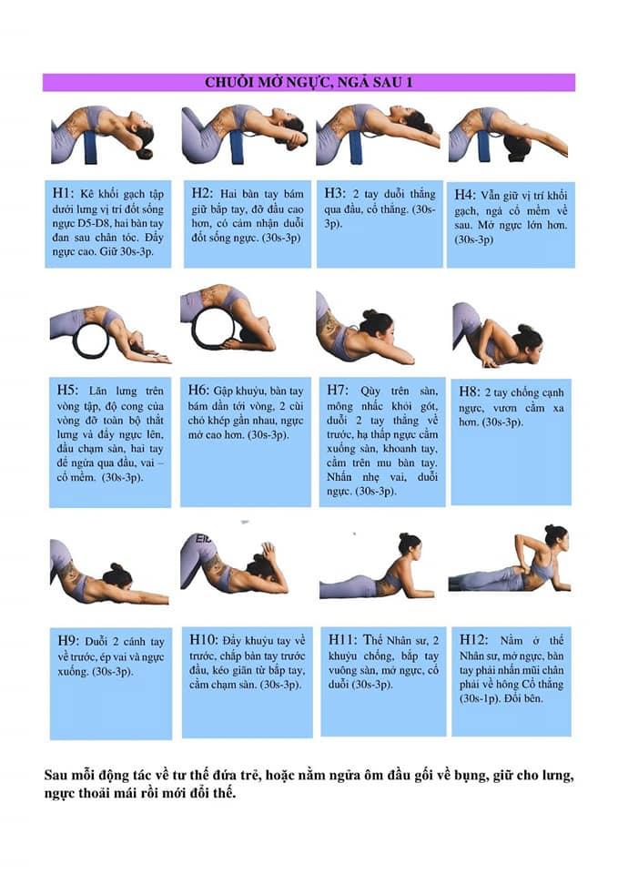 [HCM]CHUỔI YOGA HƯỚNG DẪN MỞ KHỚP VÀ ĐI BÀI LIÊN HOÀN