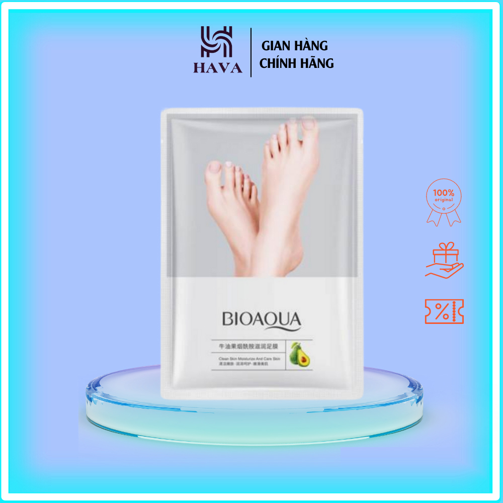 Mặt nạ ủ chân Bioaqua - 1 Túi 2 miếng - Chăm Sóc tốt cho chân