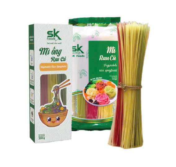 MÌ ỐNG RAU CỦ SKFOODS 300GR