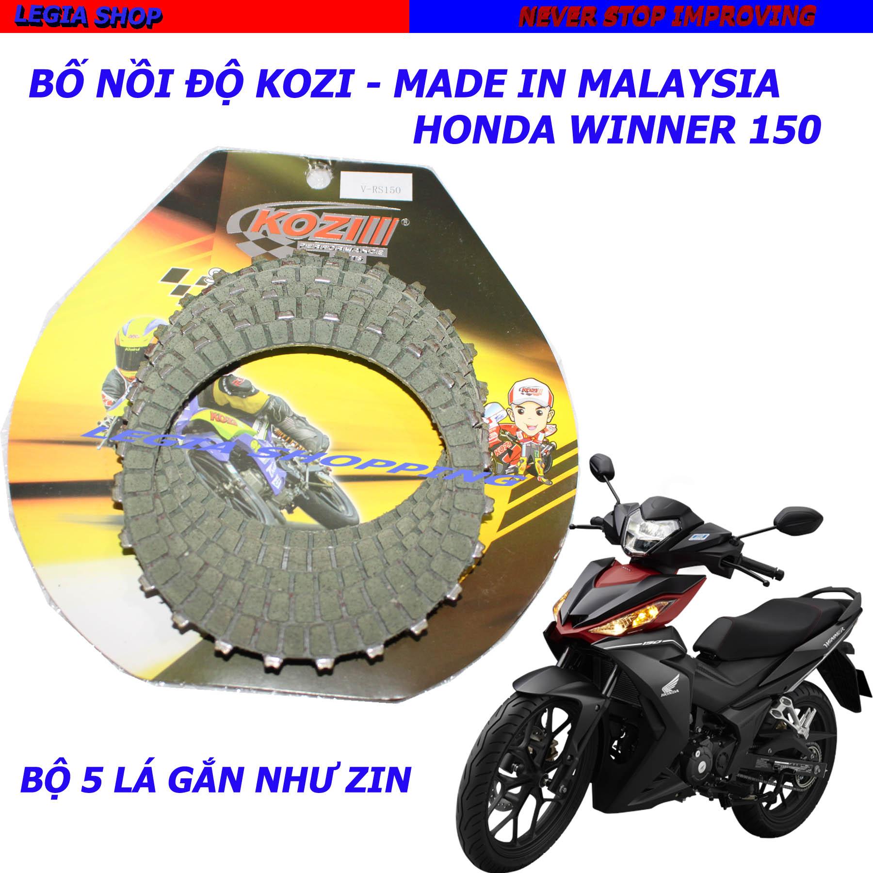 BỐ NỒI ĐỘ WINNER 150 HIỆU KOZI RACING - MADE IN MALAYSIA