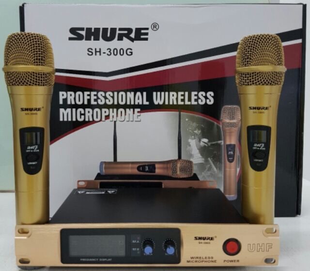 Micro không dây shure sh300g