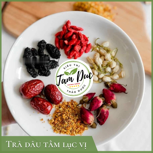 Trà dâu tằm lục vị set túi& hộp