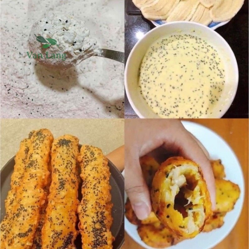 Bột chiên bánh chuối gói 1kg - bột chiên chuối