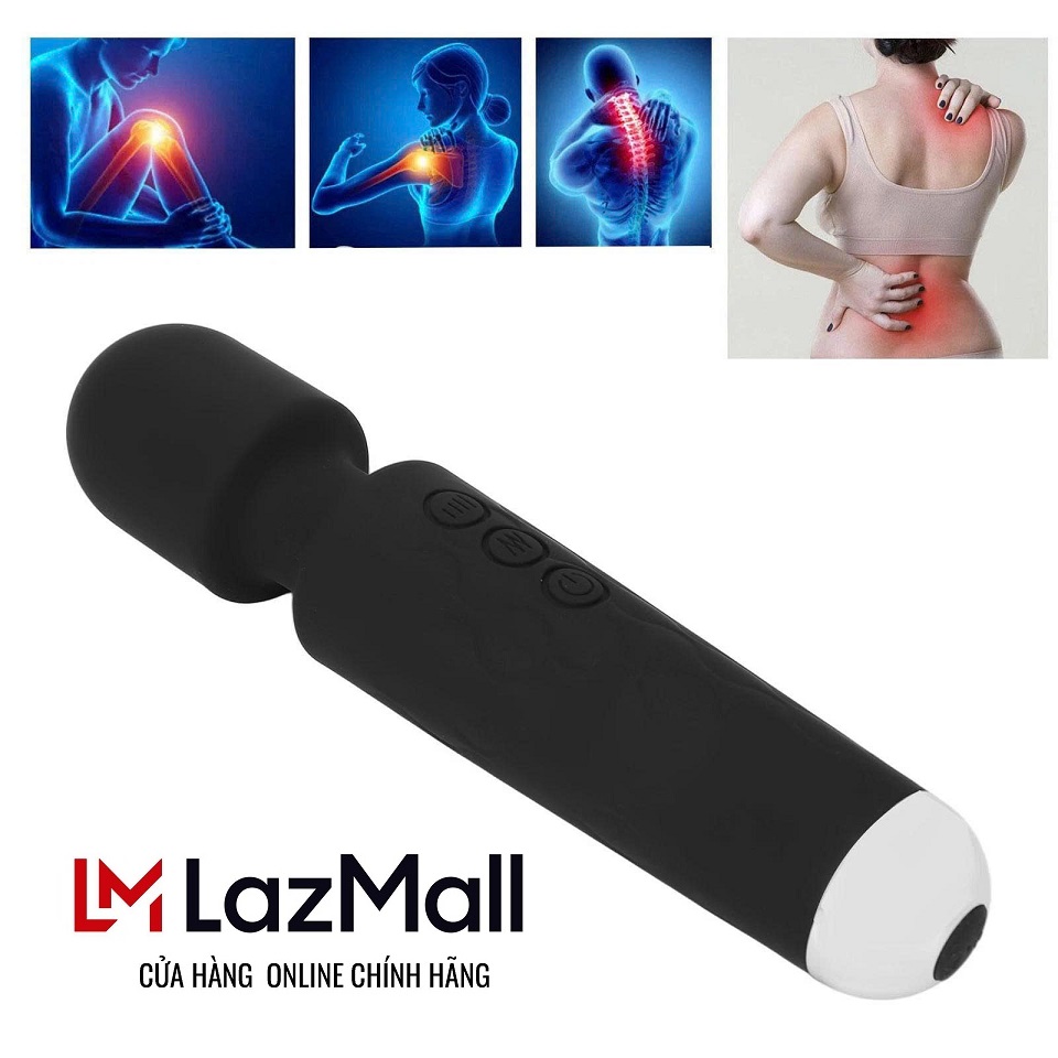 Sale Rẻ Kinh Hoàng Máy Massage LazMall Giảm Đau Vai, Cổ, Lưng - Máy Massage Mặt Cho Nữ 20 Cm Nâng Cơ Mặt Và Cổ, Dụng Cụ Chăm Sóc Tại Nhà, Thiết Bị Massage Đa Năng, Vật Dụng Cần Thiết Cho Phòng Ngủ